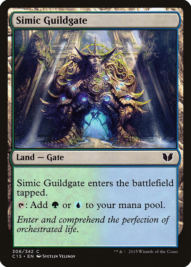 Simic Guildgate [Commander 2015] | L.A. Mood Comics and Games