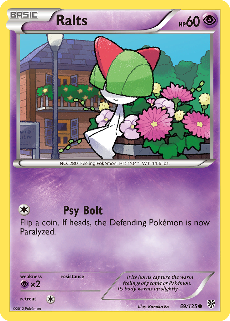 Ralts (59/135) [Black & White: Plasma Storm] | L.A. Mood Comics and Games
