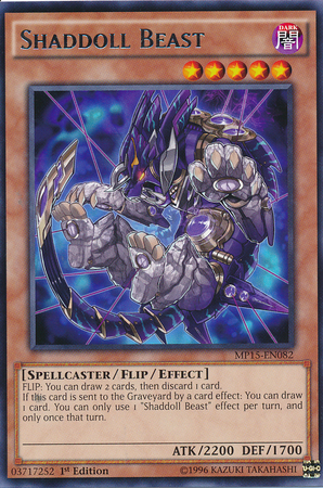 Shaddoll Beast [MP15-EN082] Rare | L.A. Mood Comics and Games