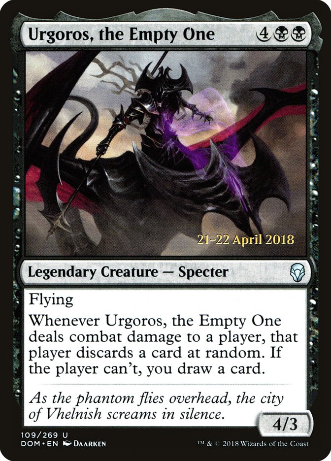 Urgoros, the Empty One [Dominaria Prerelease Promos] | L.A. Mood Comics and Games