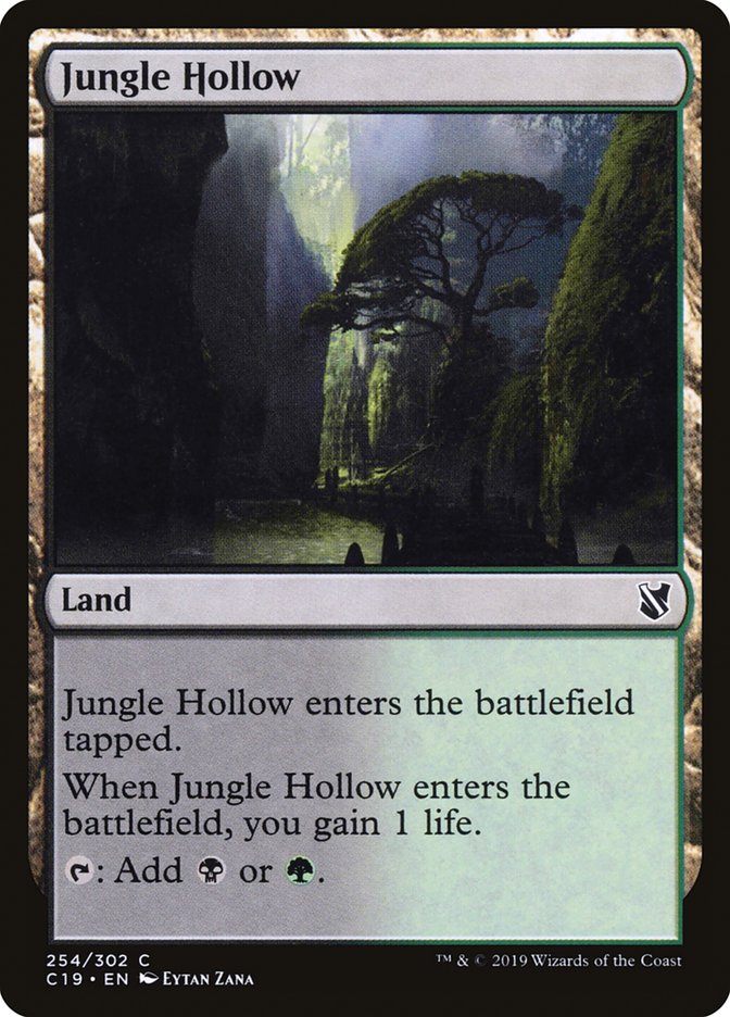 Jungle Hollow [Commander 2019] | L.A. Mood Comics and Games
