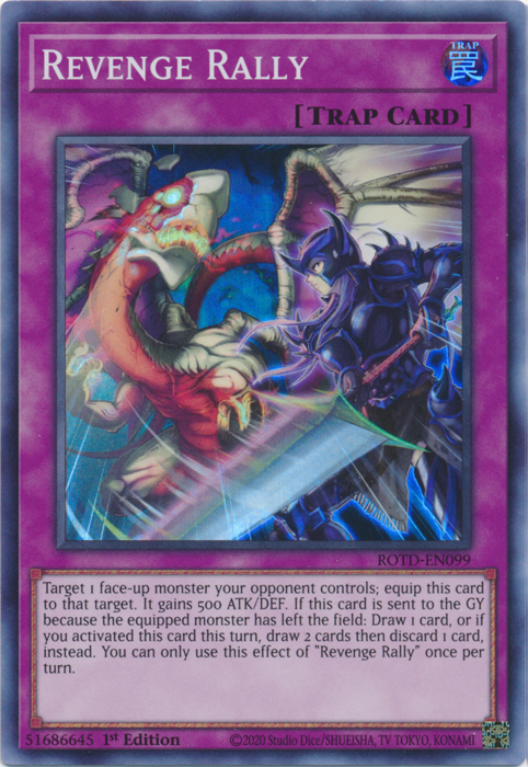 Revenge Rally [ROTD-EN099] Super Rare | L.A. Mood Comics and Games