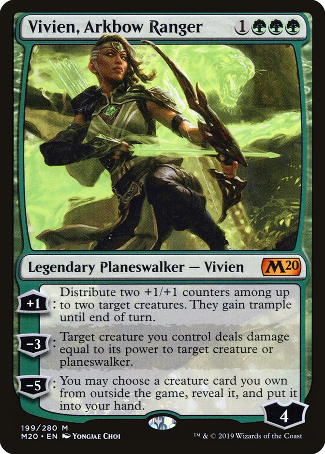 Vivien, Arkbow Ranger [Core Set 2020] | L.A. Mood Comics and Games