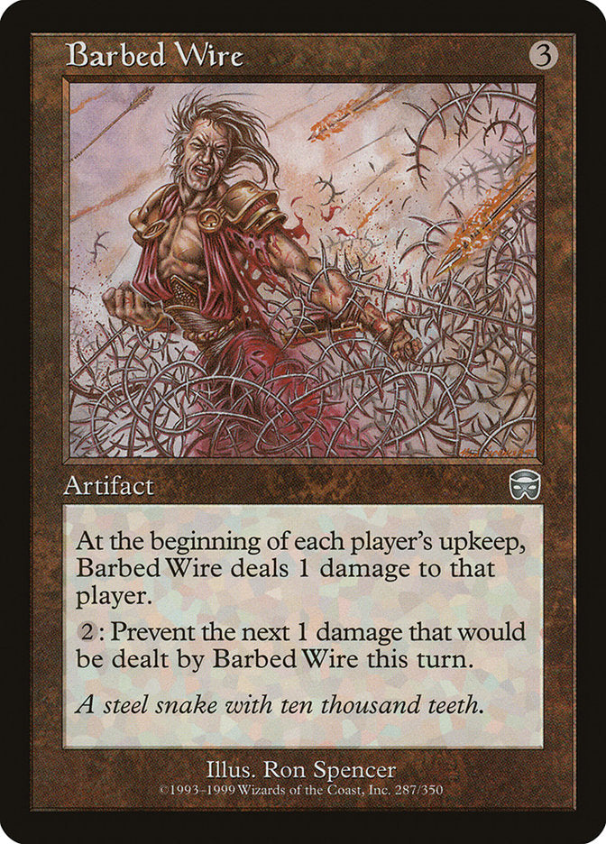 Barbed Wire [Mercadian Masques] | L.A. Mood Comics and Games