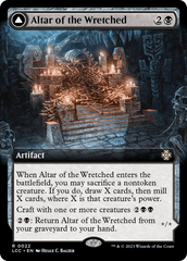 Altar of the Wretched // Wretched Bonemass (Extended Art) [The Lost Caverns of Ixalan Commander] | L.A. Mood Comics and Games
