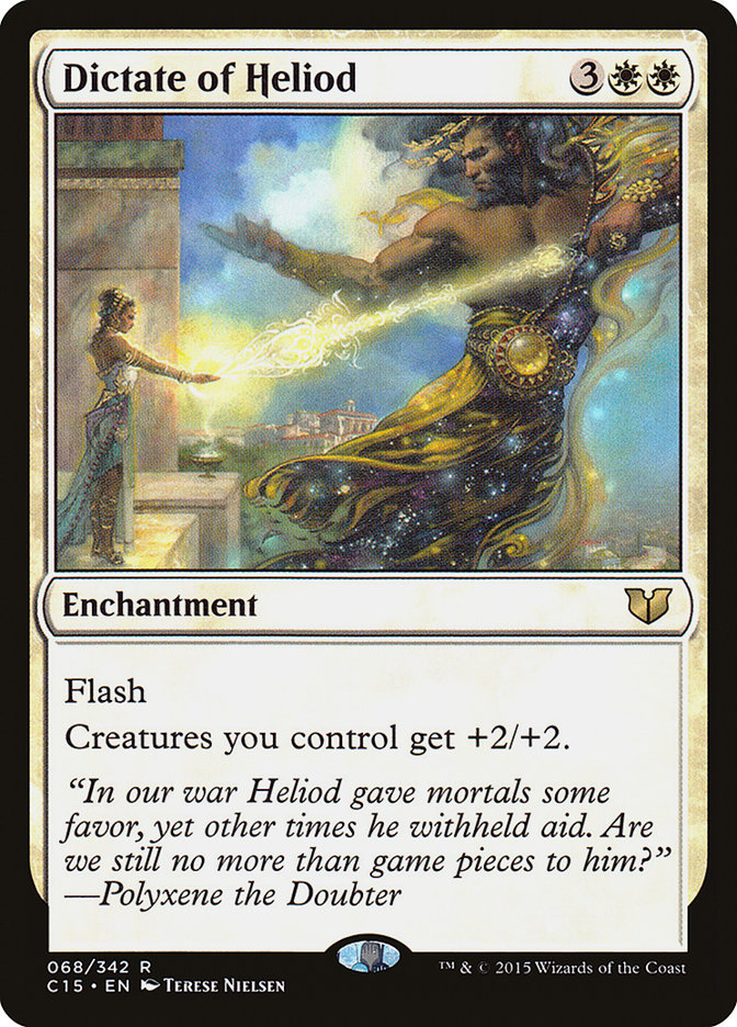 Dictate of Heliod [Commander 2015] | L.A. Mood Comics and Games