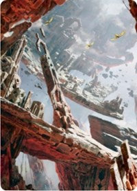 Mountain 3 Art Card [Zendikar Rising Art Series] | L.A. Mood Comics and Games