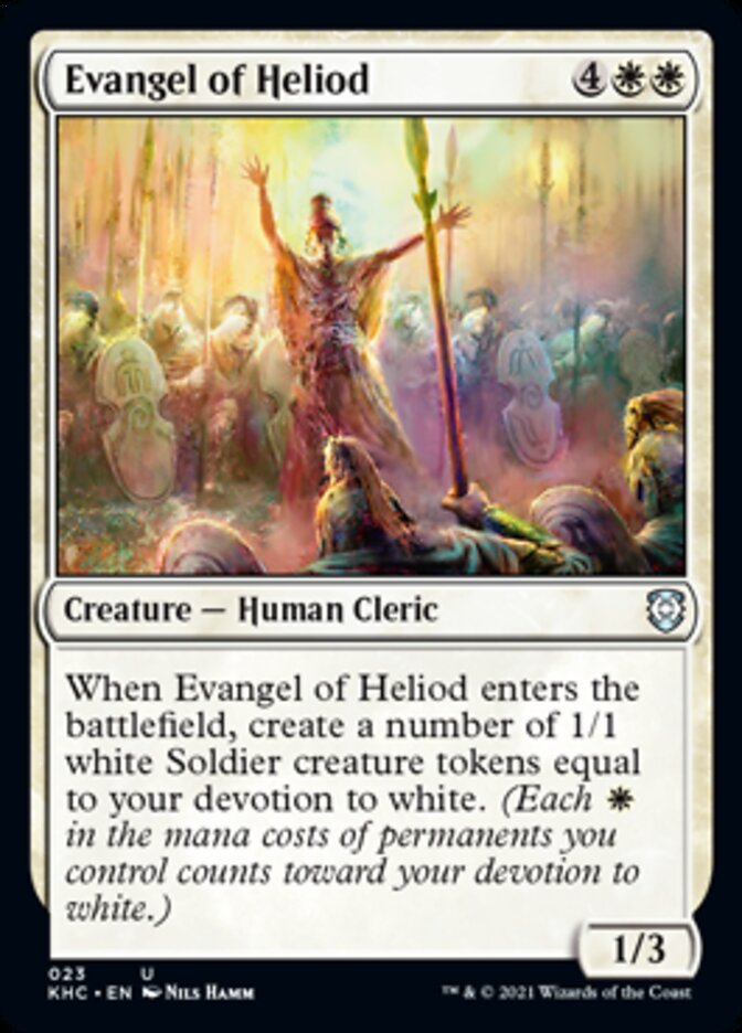 Evangel of Heliod [Kaldheim Commander] | L.A. Mood Comics and Games