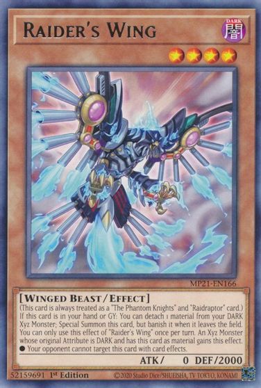 Raider's Wing [MP21-EN166] Rare | L.A. Mood Comics and Games