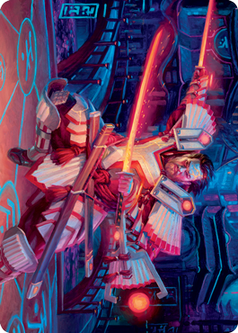 Isshin, Two Heavens as One 1 Art Card [Kamigawa: Neon Dynasty Art Series] | L.A. Mood Comics and Games