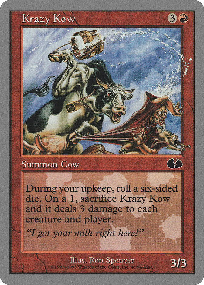 Krazy Kow [Unglued] | L.A. Mood Comics and Games