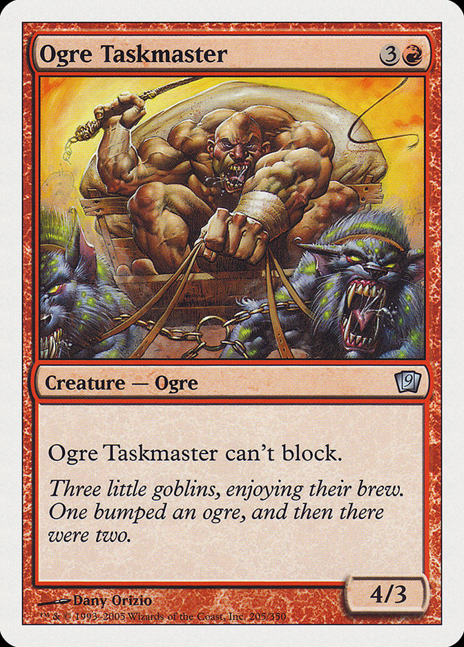 Ogre Taskmaster [Ninth Edition] | L.A. Mood Comics and Games