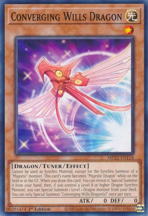 Converging Wills Dragon [MP22-EN118] Common | L.A. Mood Comics and Games
