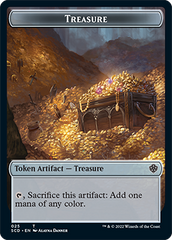 Treasure // Treasure Double-Sided Token [Starter Commander Decks] | L.A. Mood Comics and Games