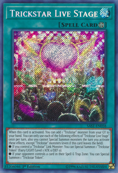 Trickstar Live Stage [SAST-EN058] Secret Rare | L.A. Mood Comics and Games