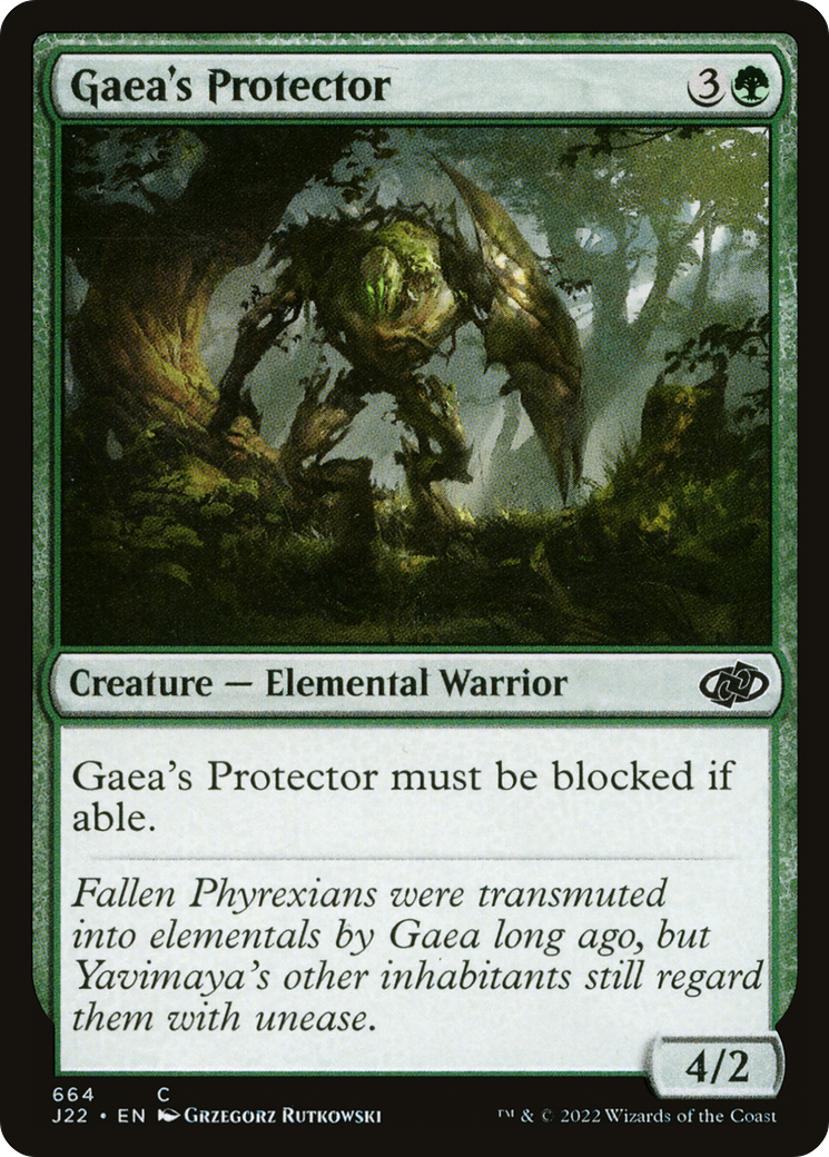 Gaea's Protector [Jumpstart 2022] | L.A. Mood Comics and Games