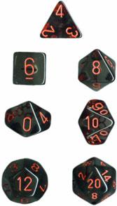 Chessex: Translucent Polyhedral Dice Set | L.A. Mood Comics and Games