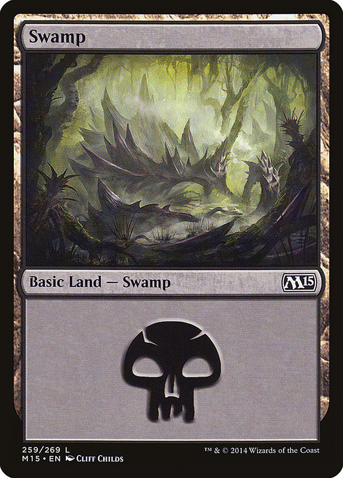 Swamp (259) [Magic 2015] | L.A. Mood Comics and Games