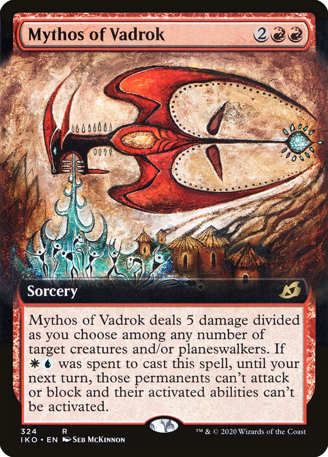 Mythos of Vadrok (Extended Art) [Ikoria: Lair of Behemoths] | L.A. Mood Comics and Games