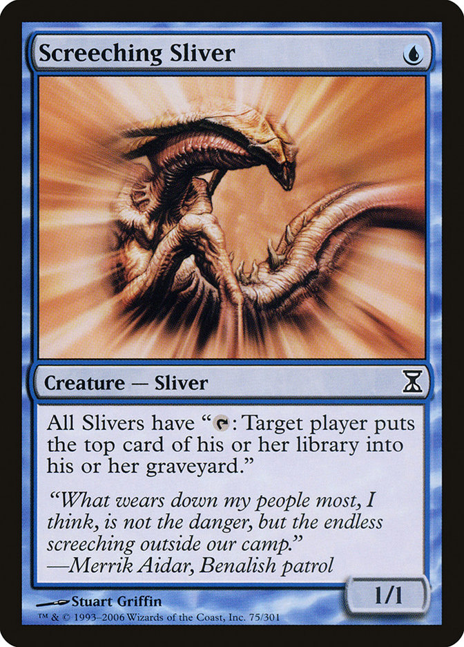 Screeching Sliver [Time Spiral] | L.A. Mood Comics and Games