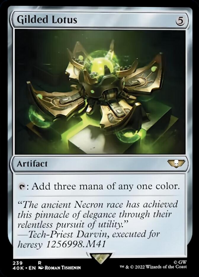 Gilded Lotus (Surge Foil) [Warhammer 40,000] | L.A. Mood Comics and Games