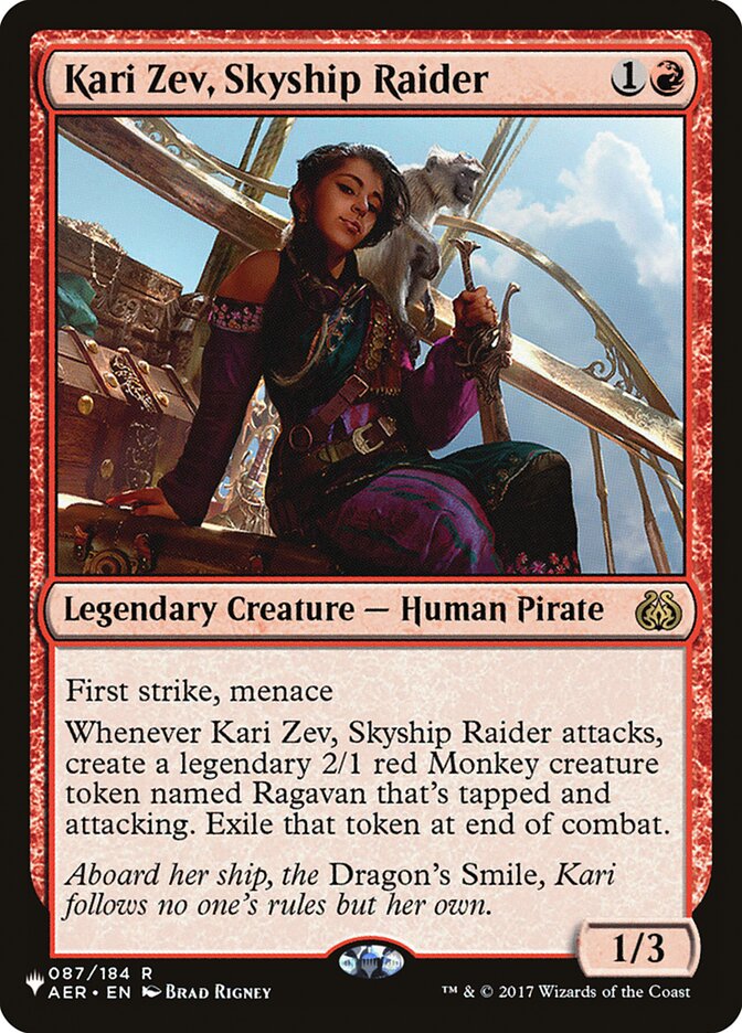 Kari Zev, Skyship Raider [The List] | L.A. Mood Comics and Games