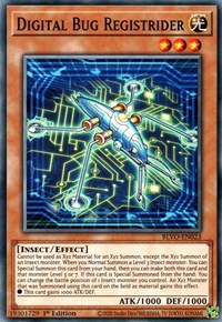 Digital Bug Registrider [BLVO-EN023] Common | L.A. Mood Comics and Games