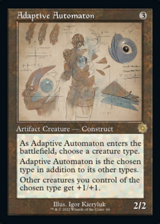 Adaptive Automaton (Retro Schematic) [The Brothers' War Retro Artifacts] | L.A. Mood Comics and Games