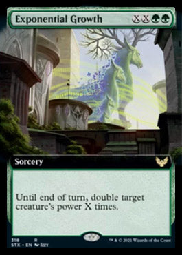 Exponential Growth (Extended Art) [Strixhaven: School of Mages] | L.A. Mood Comics and Games