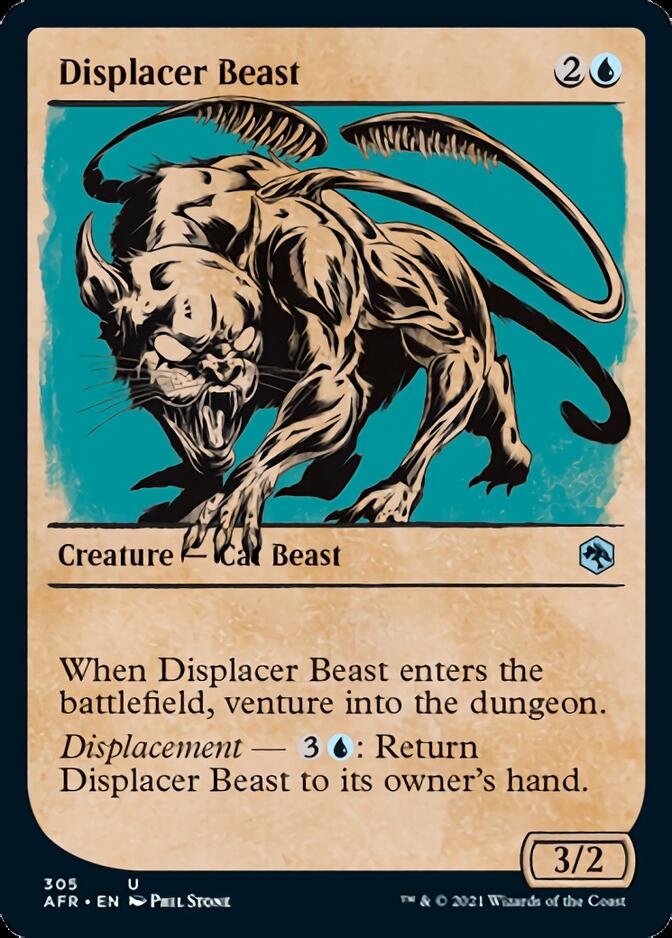 Displacer Beast (Showcase) [Dungeons & Dragons: Adventures in the Forgotten Realms] | L.A. Mood Comics and Games