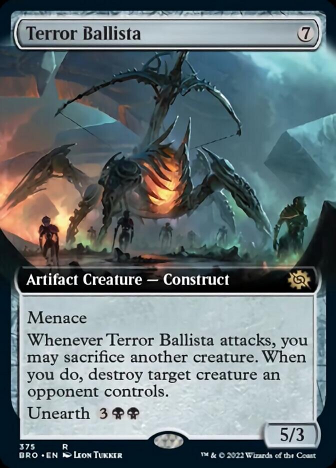 Terror Ballista (Extended Art) [The Brothers' War] | L.A. Mood Comics and Games