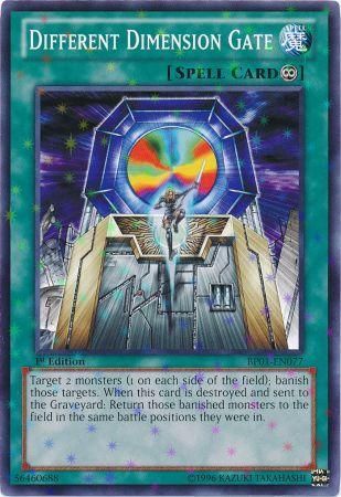 Different Dimension Gate [BP01-EN077] Starfoil Rare | L.A. Mood Comics and Games