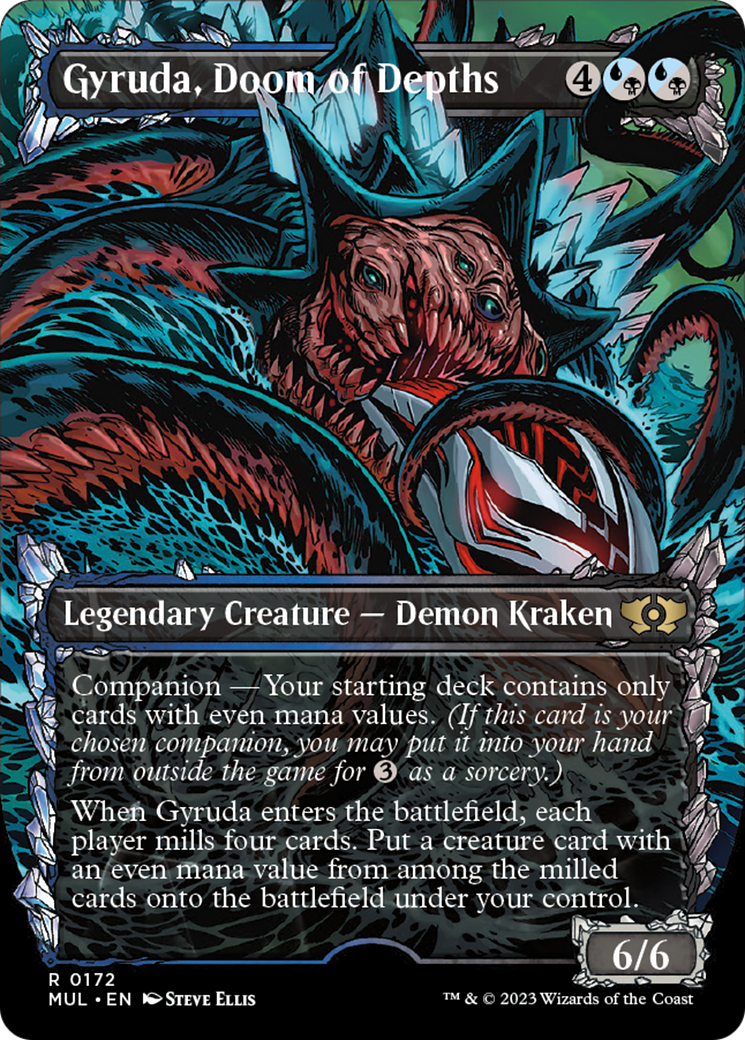 Gyruda, Doom of Depths (Halo Foil) [Multiverse Legends] | L.A. Mood Comics and Games