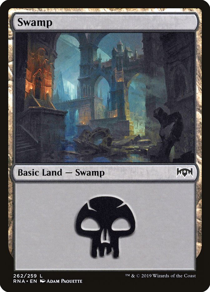 Swamp (262) [Ravnica Allegiance] | L.A. Mood Comics and Games