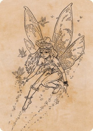 Pixie Guide (Showcase) Art Card [Dungeons & Dragons: Adventures in the Forgotten Realms Art Series] | L.A. Mood Comics and Games