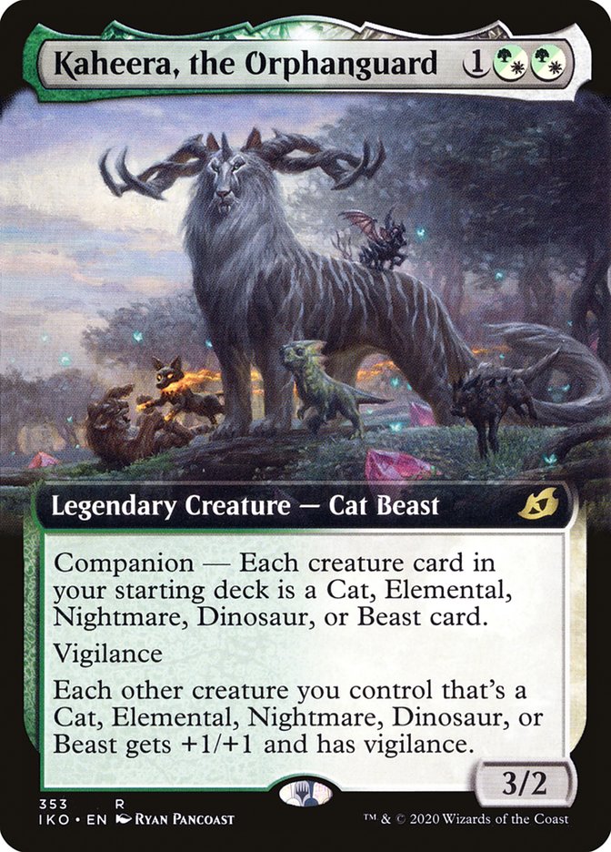 Kaheera, the Orphanguard (Extended Art) [Ikoria: Lair of Behemoths] | L.A. Mood Comics and Games