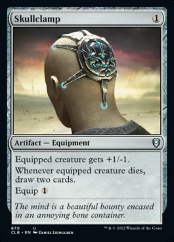 Skullclamp [Commander Legends: Battle for Baldur's Gate] | L.A. Mood Comics and Games