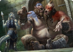 Ettin Art Card [Dungeons & Dragons: Adventures in the Forgotten Realms Art Series] | L.A. Mood Comics and Games