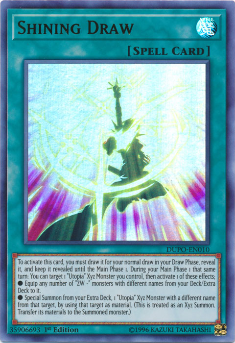 Shining Draw [DUPO-EN010] Ultra Rare | L.A. Mood Comics and Games