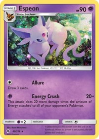 Espeon (89/214) (Cosmos Holo) (Blister Exclusive) [Sun & Moon: Lost Thunder] | L.A. Mood Comics and Games