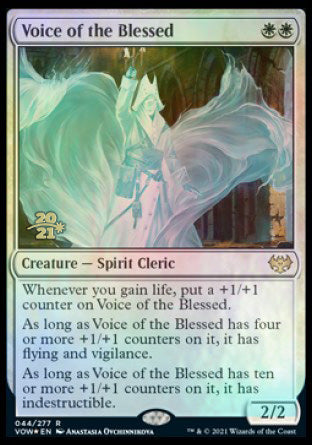 Voice of the Blessed [Innistrad: Crimson Vow Prerelease Promos] | L.A. Mood Comics and Games