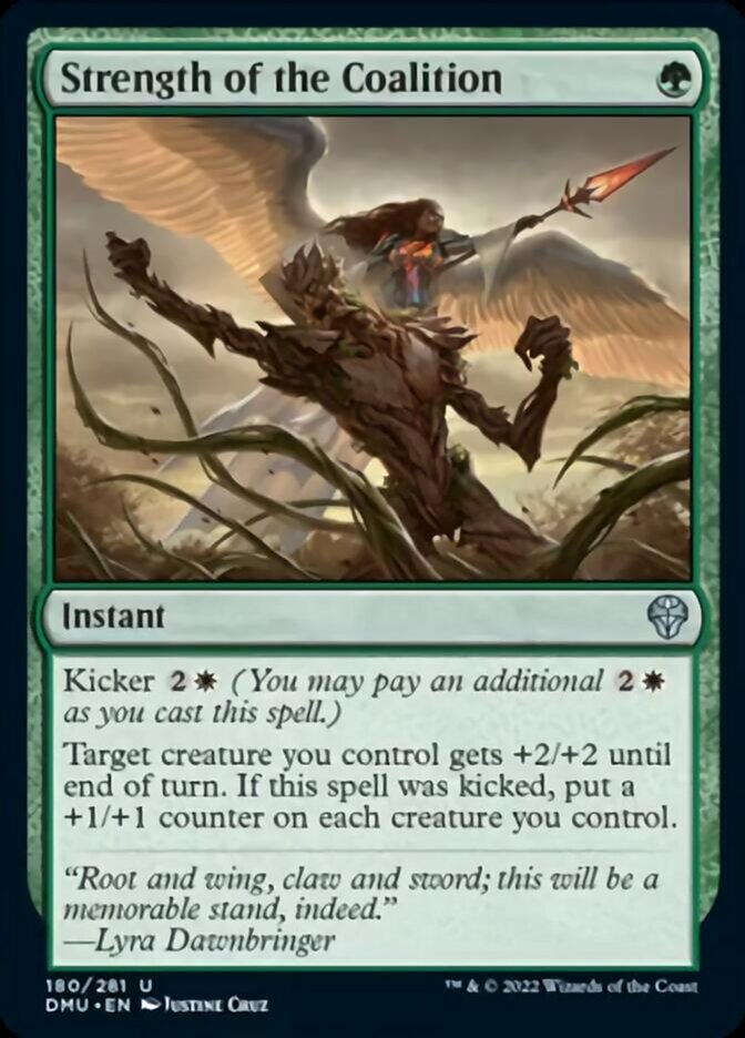 Strength of the Coalition [Dominaria United] | L.A. Mood Comics and Games
