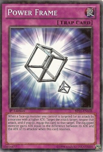 Power Frame [BP01-EN108] Starfoil Rare | L.A. Mood Comics and Games