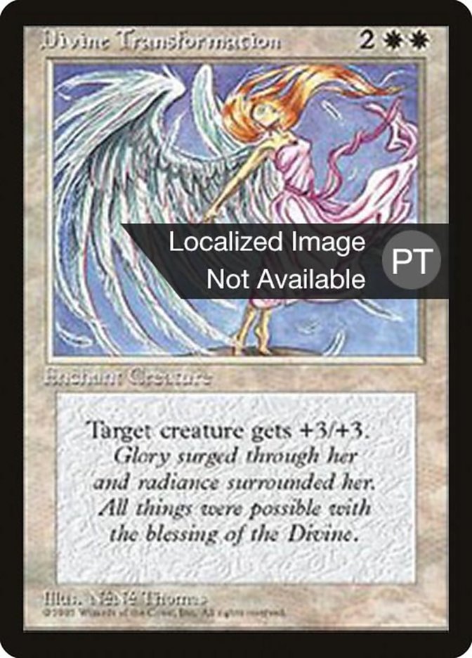 Divine Transformation [Fourth Edition (Foreign Black Border)] | L.A. Mood Comics and Games