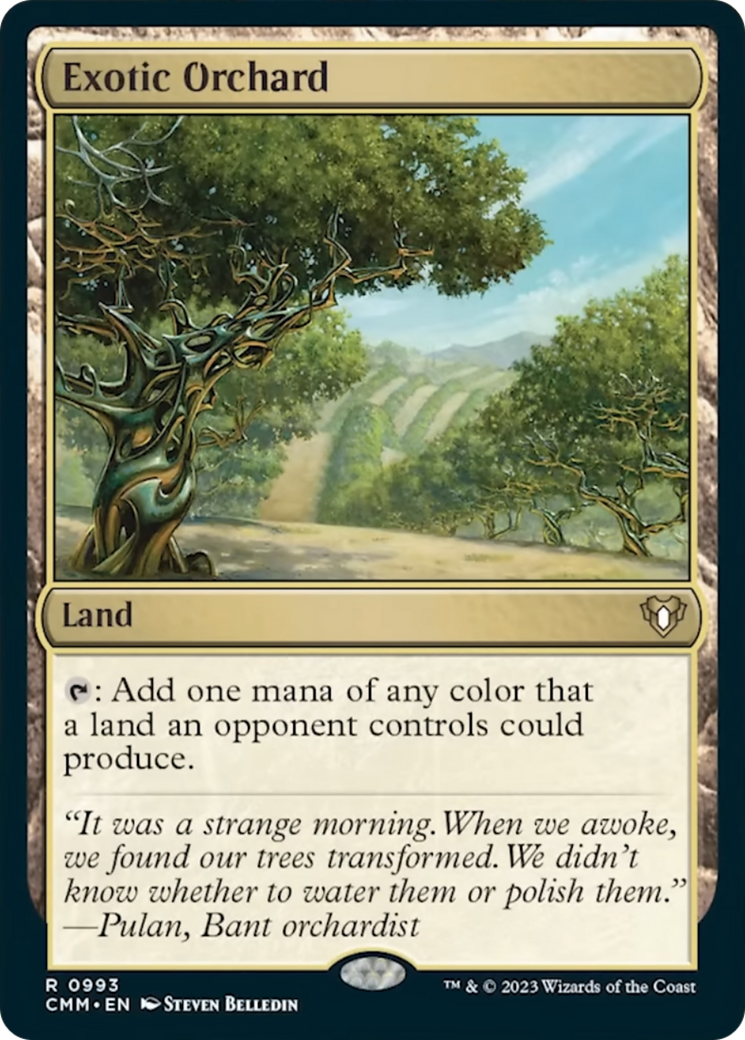 Exotic Orchard [Commander Masters] | L.A. Mood Comics and Games