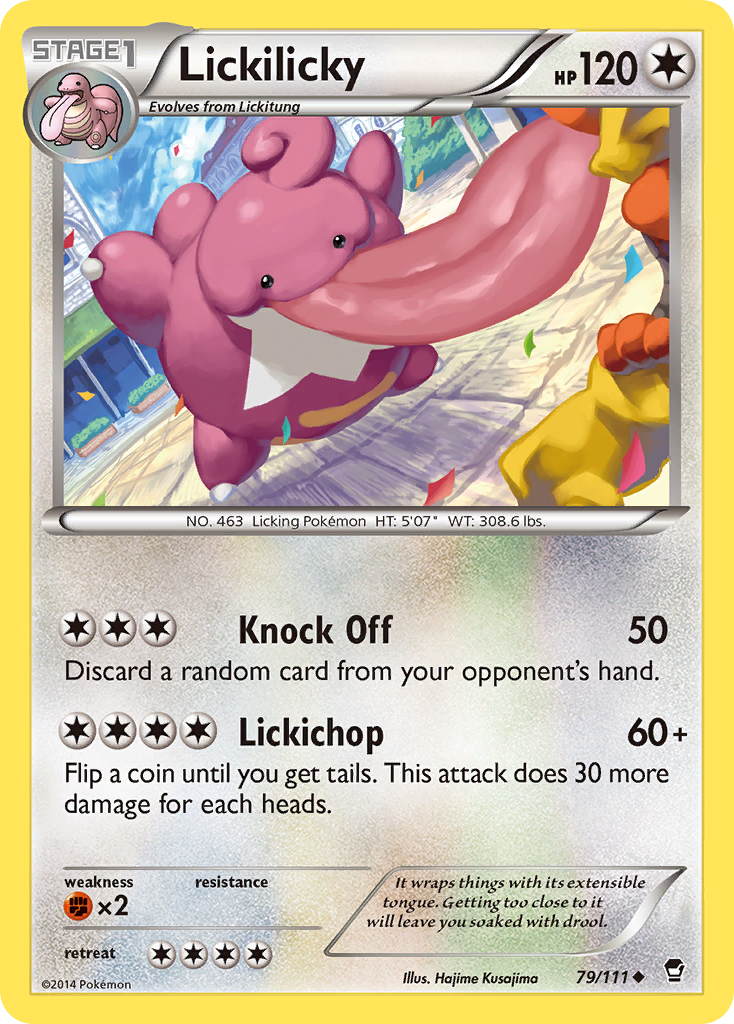 Lickilicky (79/111) [XY: Furious Fists] | L.A. Mood Comics and Games