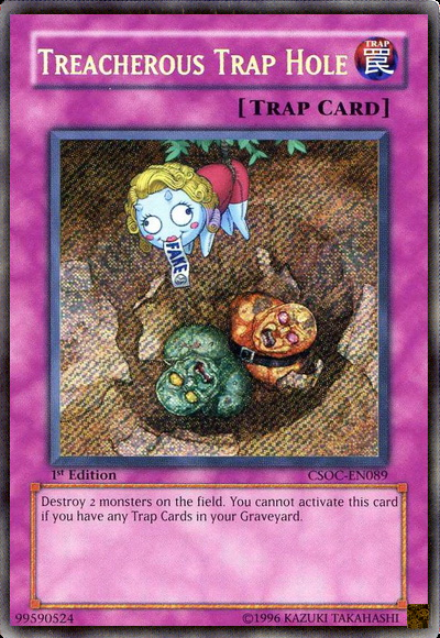 Treacherous Trap Hole [CSOC-EN089] Secret Rare | L.A. Mood Comics and Games