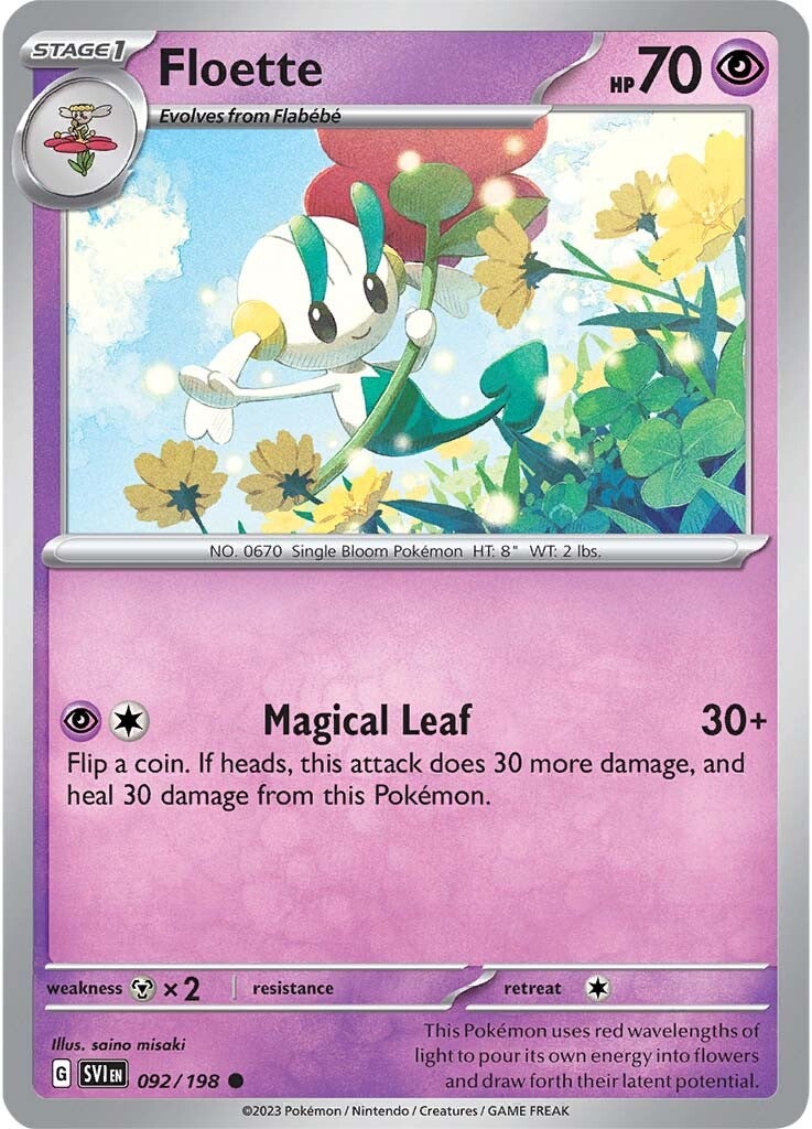 Floette (092/198) [Scarlet & Violet: Base Set] | L.A. Mood Comics and Games