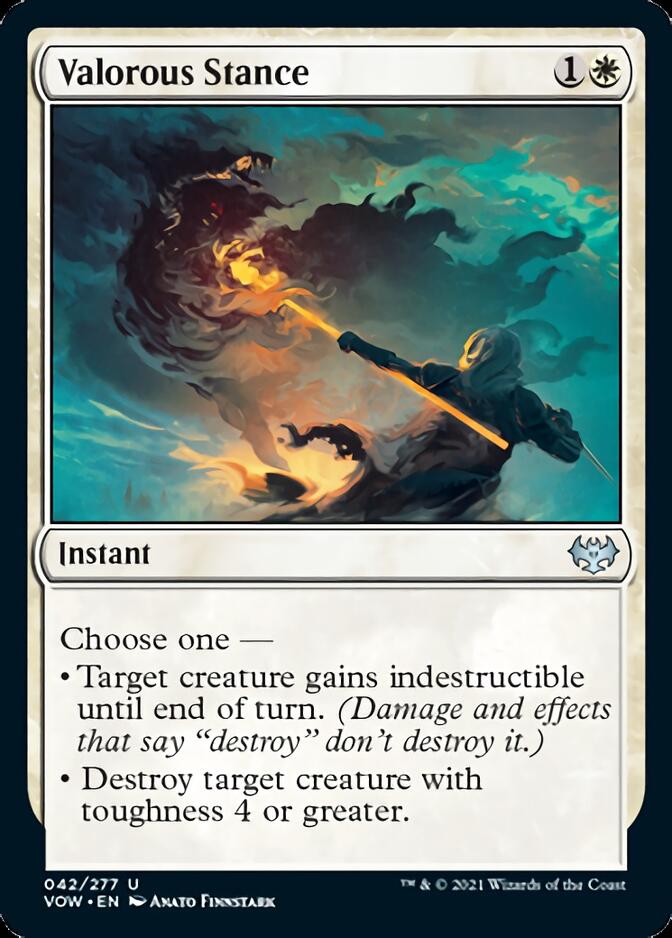 Valorous Stance [Innistrad: Crimson Vow] | L.A. Mood Comics and Games