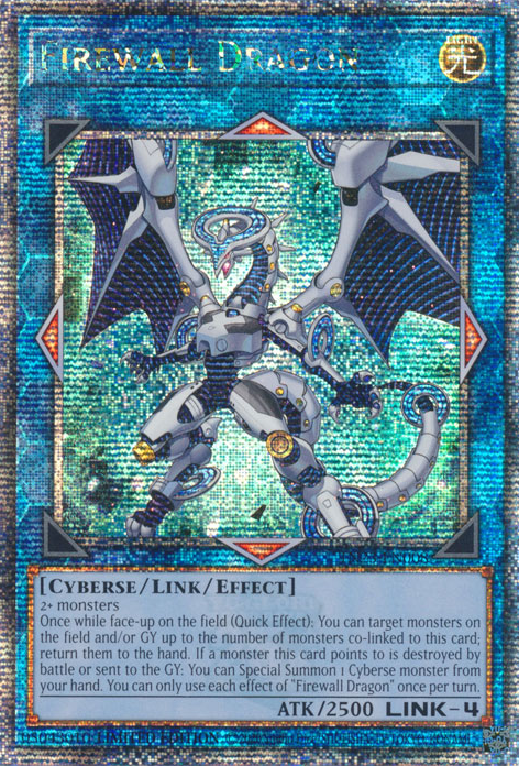 Firewall Dragon [TN23-EN008] Quarter Century Secret Rare | L.A. Mood Comics and Games